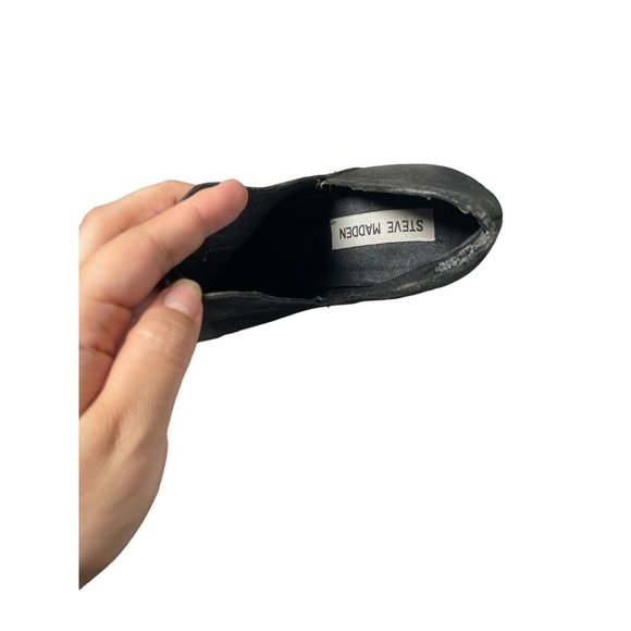 Steve Madden Women’s Pointed Toe Block Heel Ankle Boots Booties Slip On - Picture 6 of 8